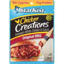 StarKist Chicken Creations Classic BBQ, 2.6 Oz, Pack of 12