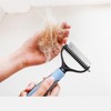 Bacatgem 2 In 1 Pet Grooming Tool,Dematting Comb for Small,Medium