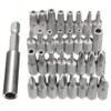 33pcs Tamper Proof CRV6150 Screwdriver Bit Set with Magnetic Holder