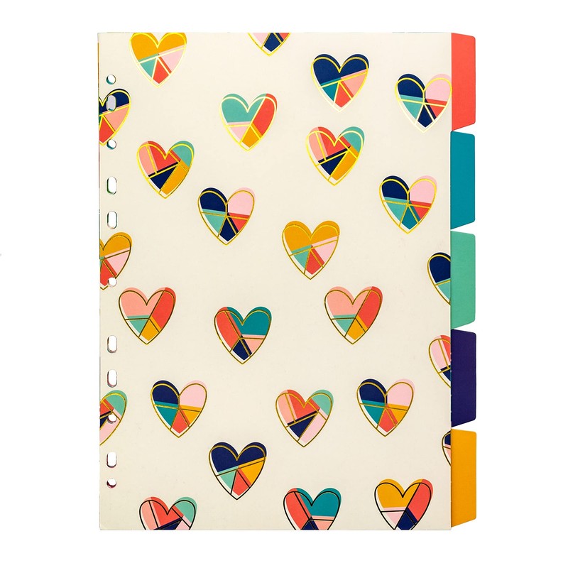 Pukka Pad, Fashion A4 5-Part Divider Set – 5 Reversible