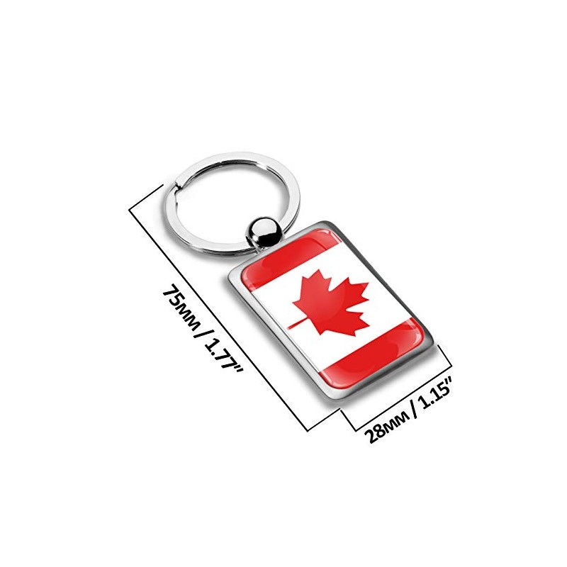 Keychain Canada Flag Key Ring KK 226