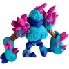 Crystal Golem Collectible Figurine – Fantasy Elemental Figure with Bright