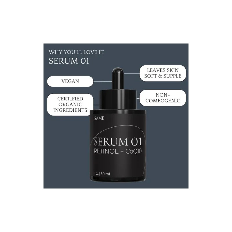 Same Skincare Face Serum 01: Suero De Retinol Coq10 Para