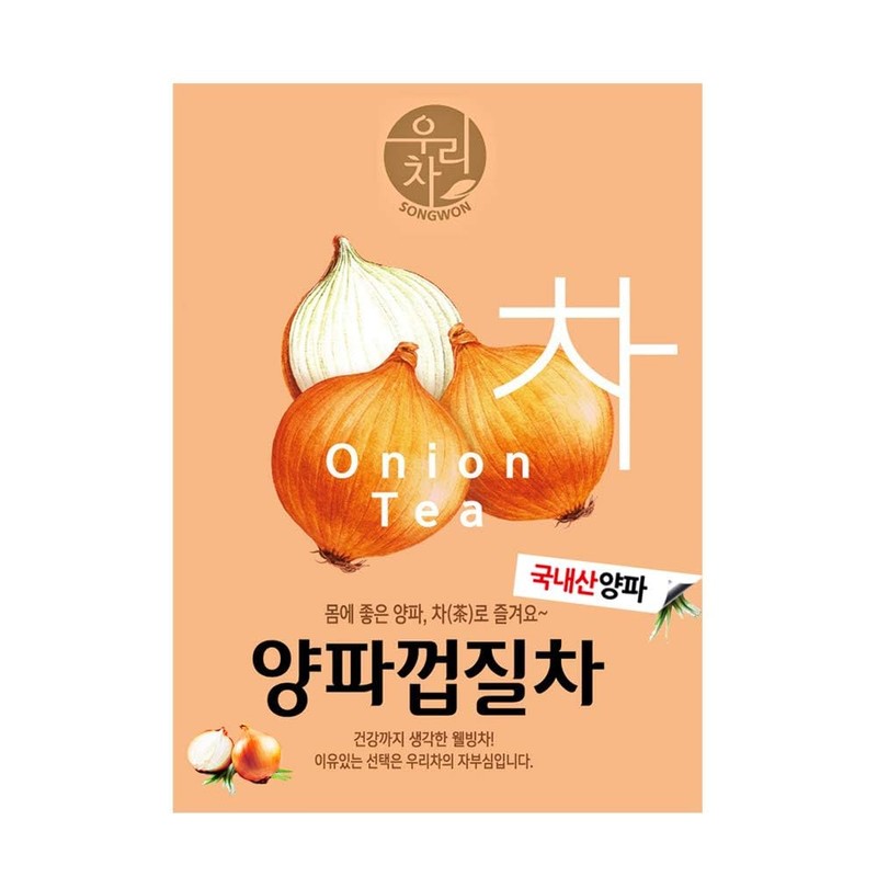 Songwon Onion Skin Tea, 24g x 40 Tea Bags (1