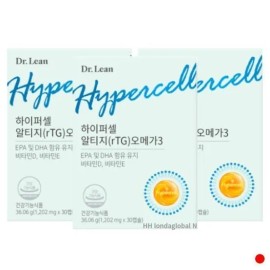 Dr. Lin [Half Club] Doctor Lin Hypercell Altige rTG Omega 3 Eye Health 30 Capsules / [하프클럽]닥터린 하이퍼셀 알티지 rTG 오메가3 눈건강 30캡슐X3