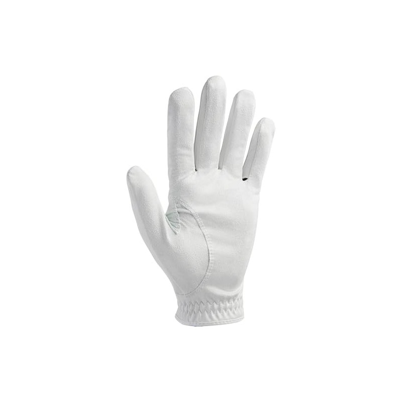 FootJoy Men's Golf Gloves, Nanorock Tour, White, 9.8 inches (25