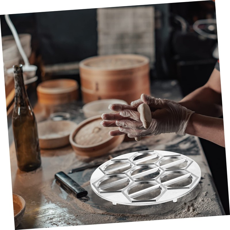 TOVINANNA Aluminium Pelmeni Maker Dumpling Mould Practical Dumpling Maker for
