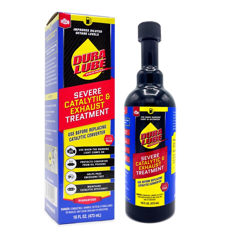 DURA LUBE 2 Pack Severe Catalytic and Exhaust Treatment Cleaner
