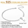 ChicSilver 925 Sterling Silver Ankle Bracelets for Women 2mm Simple