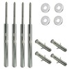 ED Heavy-Duty Conceal Floating Shelf Support Brackets Invisible 12mm Pin