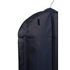 Tuva Breathable Fur Coat/Suit/Dress Garment Bag 45", Black, with Handles