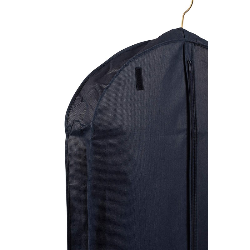 Tuva Breathable Fur Coat/Suit/Dress Garment Bag 45", Black, with Handles