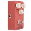 Distortion Pedal Dark Red Metal Classic British Rock Monoblock Guitar