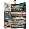 Christmas Son Gifts Blanket 60" x 50"- Gift for Son