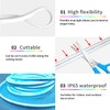 32.8ft LED neon Lights with Remote APP Control IP65 Waterproof