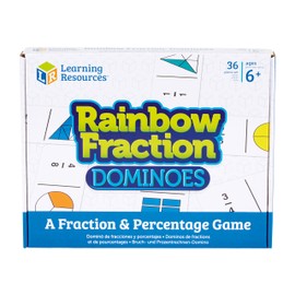 Learning Resources Rainbow Fraction Dominoes
