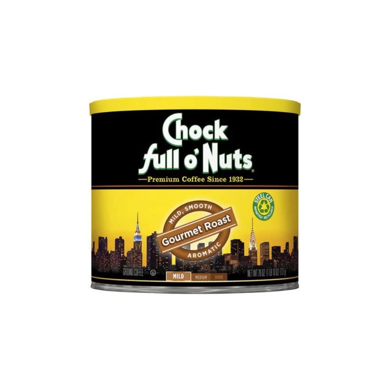 Chock Full o' Nuts Gourmet Roast Ground Coffee – Premium