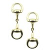 HAND® No. 1146 Pretty Polished Gold Equestrian Buckles for Shoes,