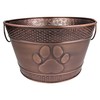 BREKX Metal Indestructible Dog Toy Bin - Storage Bin with
