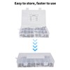 240Pcs Screws Boxed Stainless Steel Material Wear Resistant Corrosion Resistant