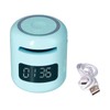 JM01 BT Clock Speaker Multifunctional Adjustable Portable BT Clock Speaker