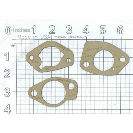 Tower420 3 Carb Gaskets Generac XT8000E 6433-0 6434-0 420CC 8000 10000 Watt Gas Generator - With NO Tracking, 1 Set of 3