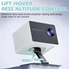 Btstil Projector Stand, Projector Mount 360° Rotatable, Universal Multi-Angle Projector