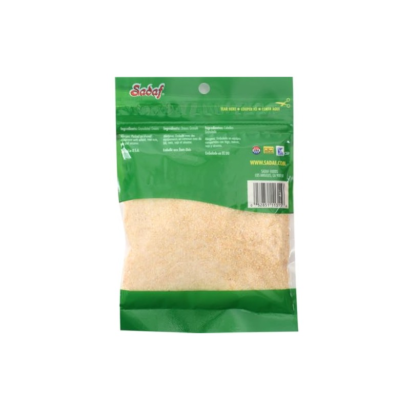 Sadaf Granulated Onion - Dried Onion Granulated for Cooking and