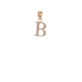Unbranded 10k Yellow Gold Polished B Block Initial Pendant