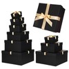 Chivertion 6 Pack Large Nesting Gift Boxes with Lid Ribbon