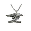Kiola Designs Hawk Bird Pendant Necklace