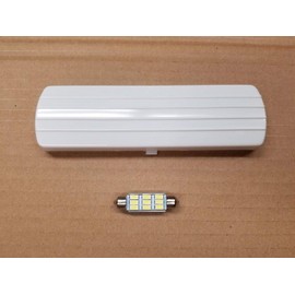 Vital All-Terrain Dome Light Cover Lens & LED Light for Jeep Wrangler TJ, YJ, CJ7 Hard Top