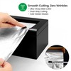 Libreshine Black 18 Inch Plastic Wrap Dispenser with Slide Cutter