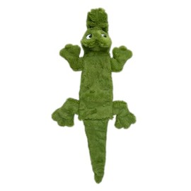Best Pet Supplies Juguete de cocodrilo 2 en 1 Divertido para Perro sin Relleno, Grande