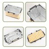 Insulated Cooler Bag-Folding Picnic Basket with Handle，Waterproof Lining - Collapsible