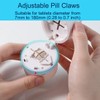 Safety Hidden Blade Pill Cutter and Storage for Splitting Small