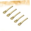 Healeved 15pcs Metal Makeup Spatula Scoop for Facial Cosmetic Applications