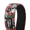 Snootiful Hound Padded Martingale Collar - Skulls & Roses -