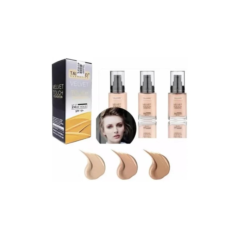 Base De Maquillaje Tailaimei Velvet Touch Alta Cobertura 106