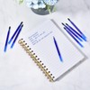 Donluhu Refills for Pilot FriXion [Set of 12], Blue/Black, Erasable