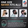 FIGHTECH Dust Mask Woodworking - Precision Fit L-Shaped Strap for