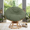 ANMINY Papasan Cushion Cover ONLY Thick Soft Velvet Slipcover for