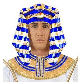 Widmann wid34085 ? Pharaoh Egyptian Headdress, Multicoloured, One Size