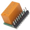 Double‑Pole Double‑Throw Relay Module, DPDT Ultra-Small Automatically Adjust Relay Board