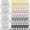 LEOBRO Swivel Snap Hooks and Key Rings, 60 Pcs Keychain