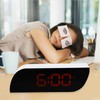 LED Digital Clock 12/24 Hour Conversion Adjustable Brightness Bedside Alarm