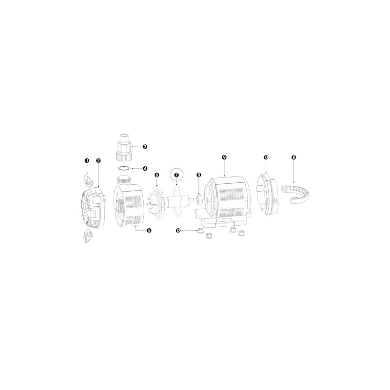 SunSun Replacement Part for CET-15000 Pond Pump - O-Ring -