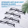 TERAISE Reading Glasses for Men 4-Pack Ultralight Blue Light Blocking