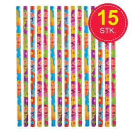 Baker Ross FX681 Sealife Pencils - Pack of 15 Pencils, Party Bag Fillers and Gifts for Kids, Drawing and Writing Pens