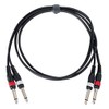 Pronomic J4J-1.5 Audio Cable - 2 x 6.3 mm Mono